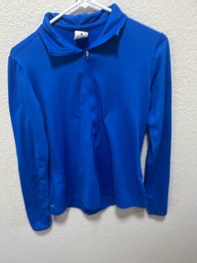 Nike Pro Dri-FIT Royal Blue Zip-Up